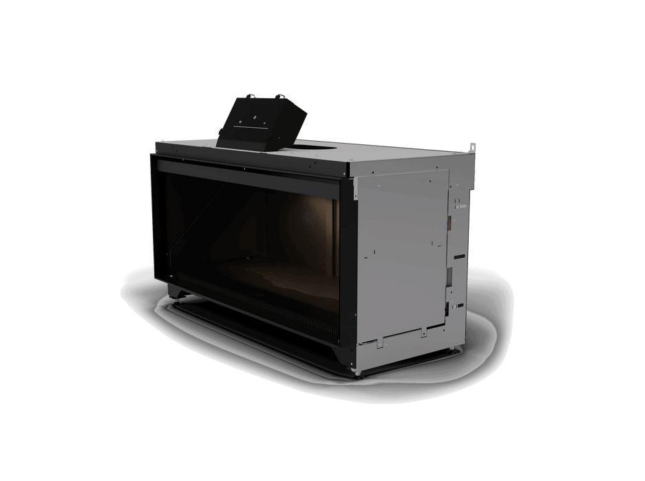 Kalfire E-one 100F - caminetto elettrico da incasso, modello frontale