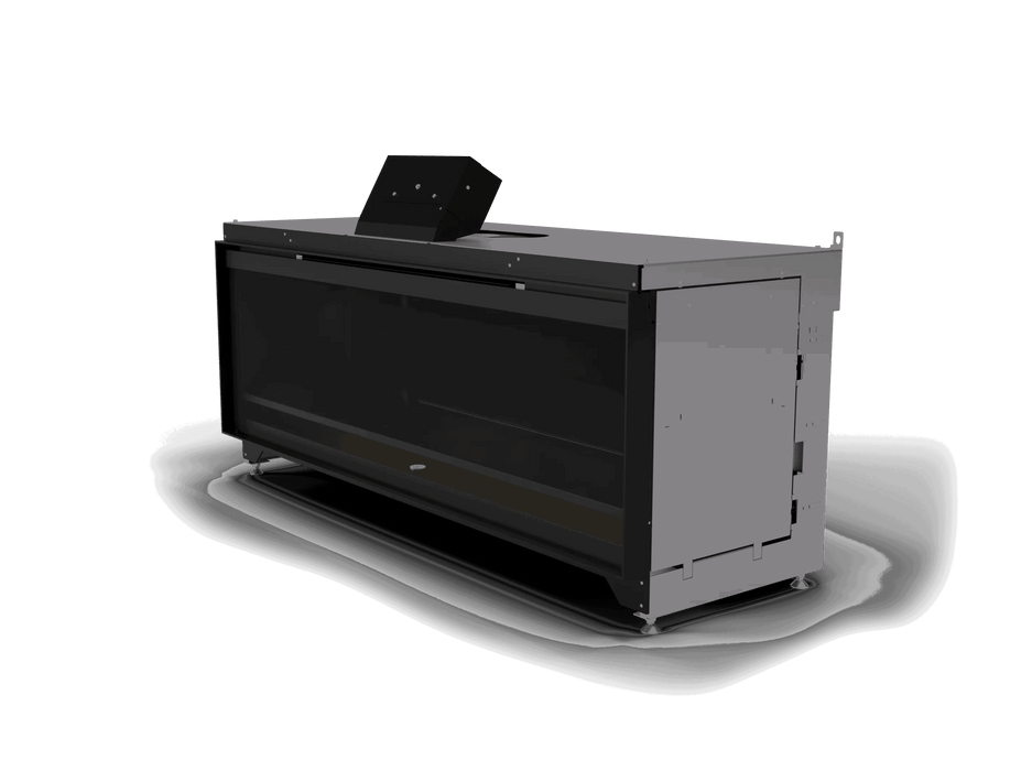Kalfire E-one 130F - caminetto elettrico da incasso, modello frontale