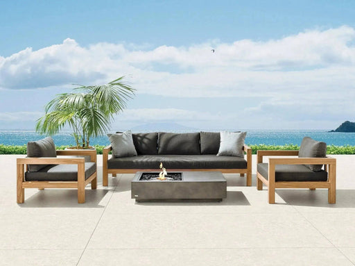 Ecosmart Manhattan 50 tavolo con braciere a bioetanolo - Efesto Home