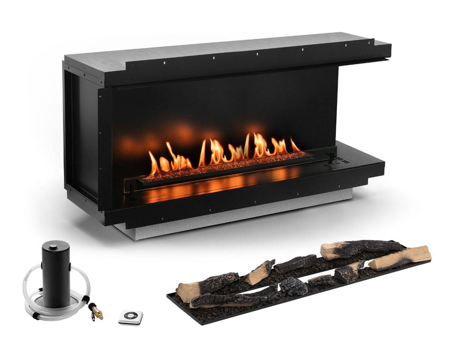 Planika Neo - caminetto da incassare con bruciatore automatico