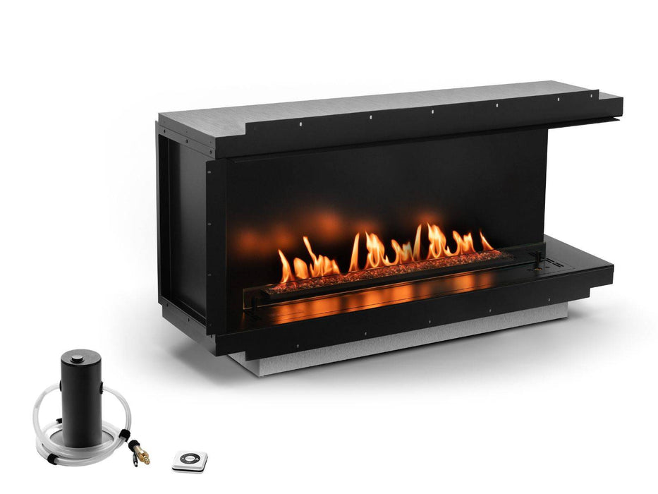 Planika Neo - caminetto da incassare con bruciatore automatico
