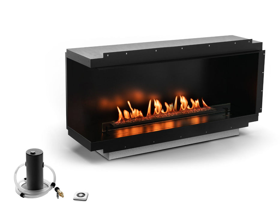 Planika Neo - caminetto da incassare con bruciatore automatico