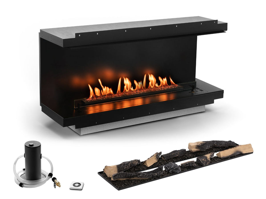 Planika Neo - caminetto da incassare con bruciatore automatico