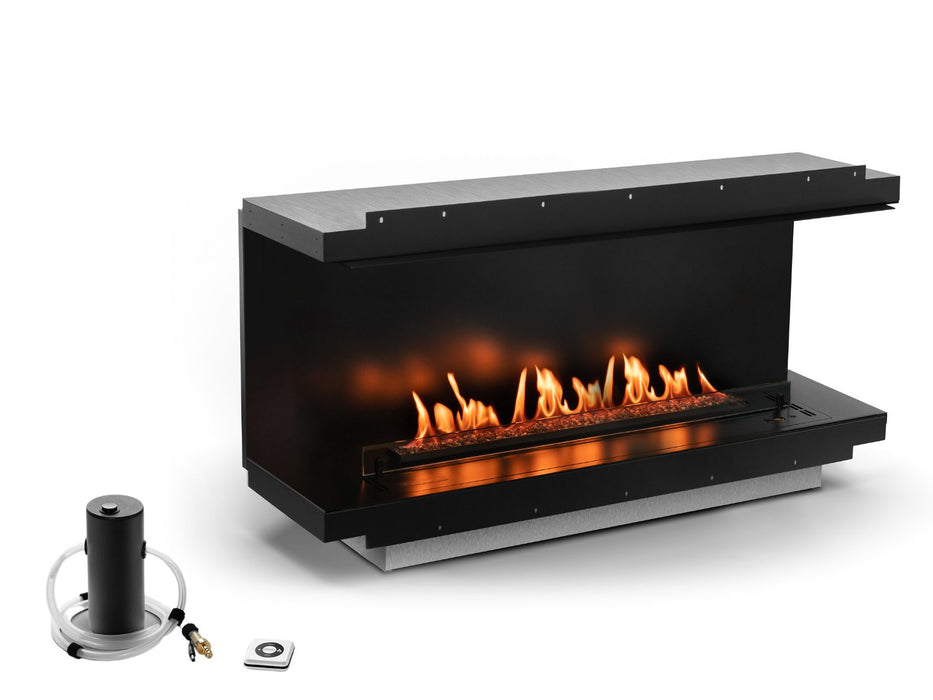 Planika Neo - caminetto da incassare con bruciatore automatico