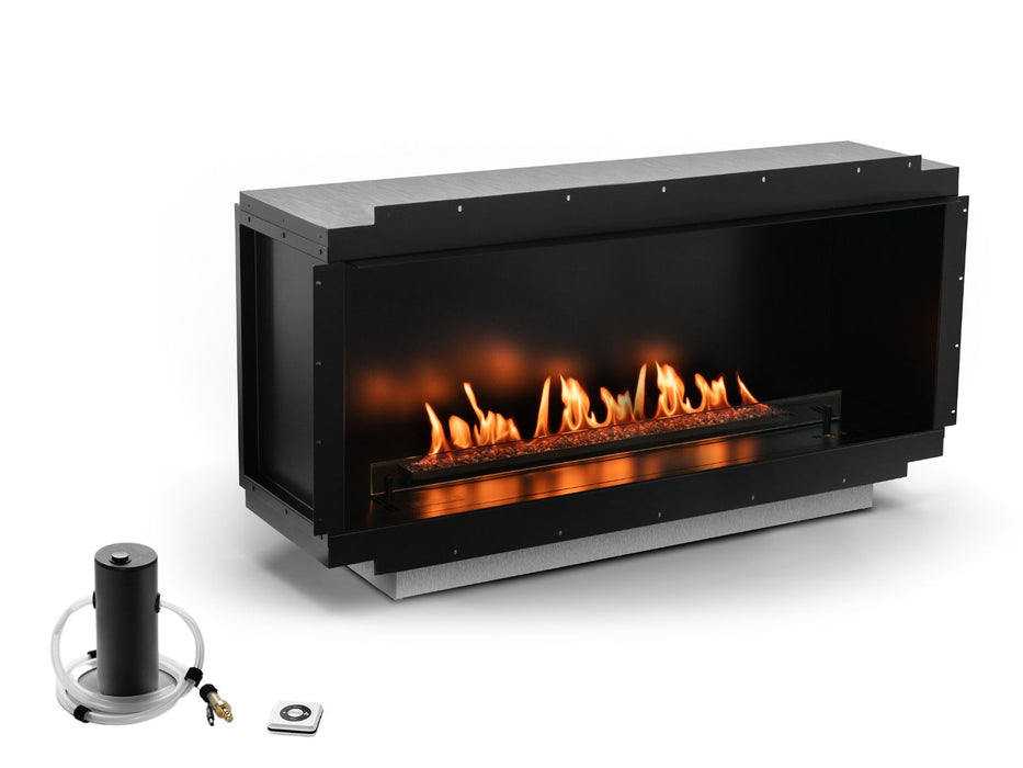 Planika Neo - caminetto da incassare con bruciatore automatico