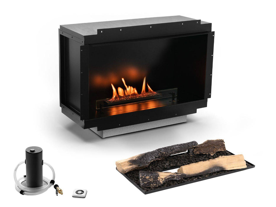 Planika Neo - caminetto da incassare con bruciatore automatico
