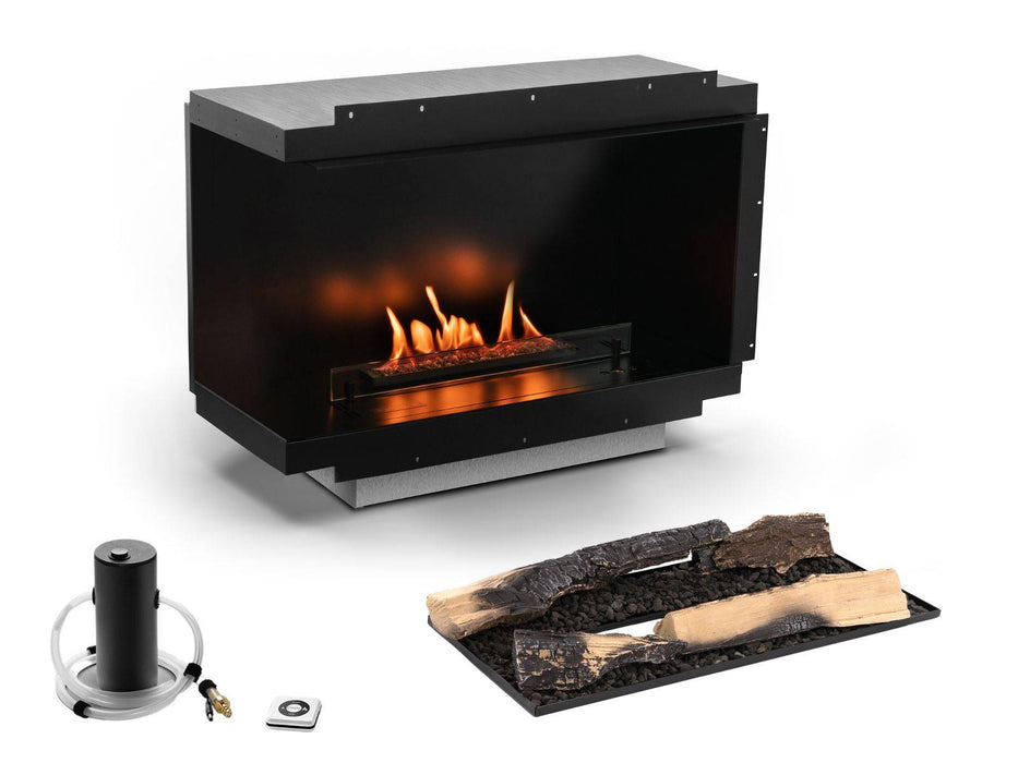 Planika Neo - caminetto da incassare con bruciatore automatico