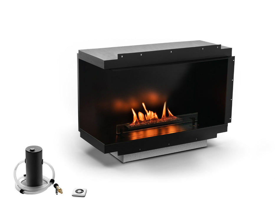 Planika Neo - caminetto da incassare con bruciatore automatico