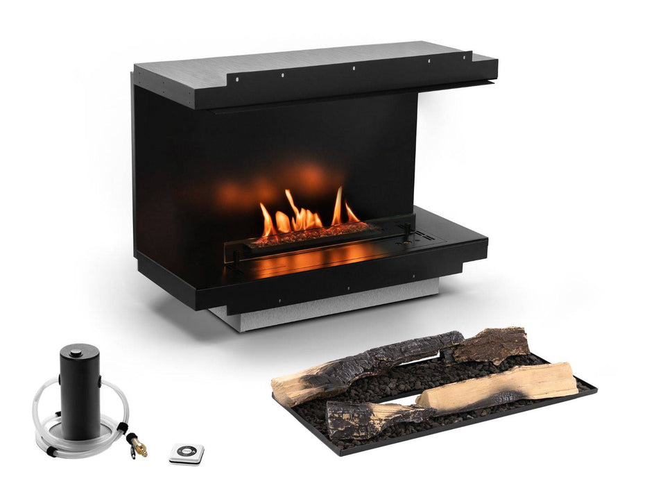 Planika Neo - caminetto da incassare con bruciatore automatico