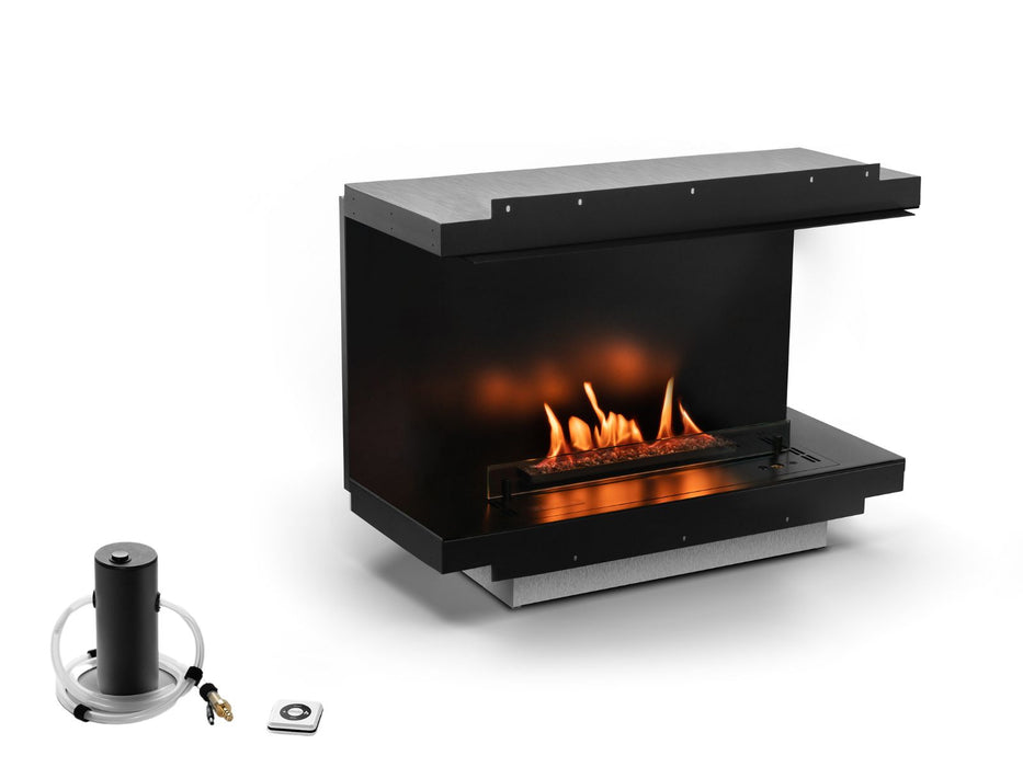 Planika Neo - caminetto da incassare con bruciatore automatico