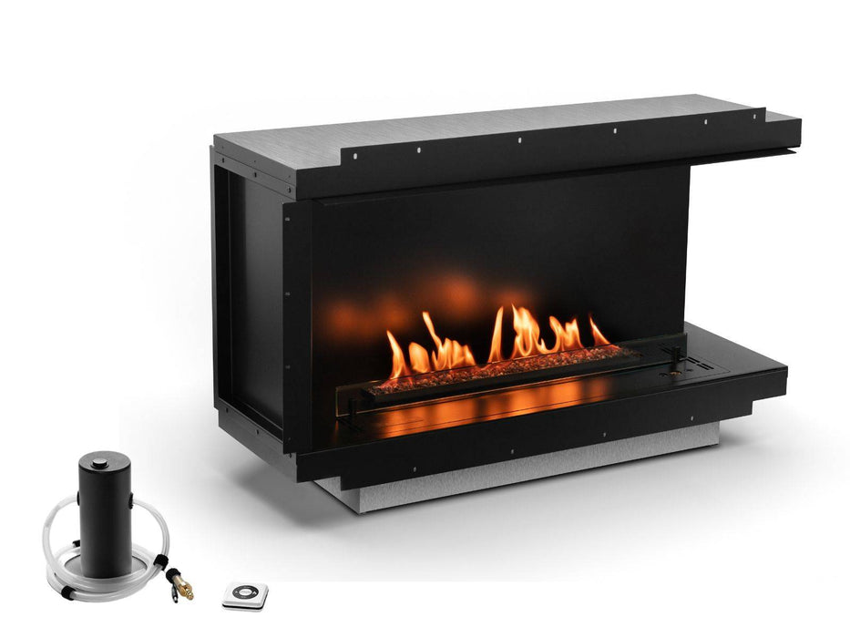 Planika Neo - caminetto da incassare con bruciatore automatico