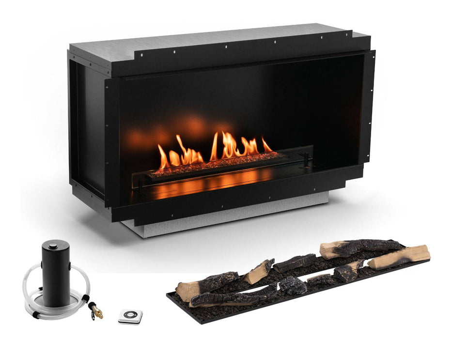 Planika Neo - caminetto da incassare con bruciatore automatico