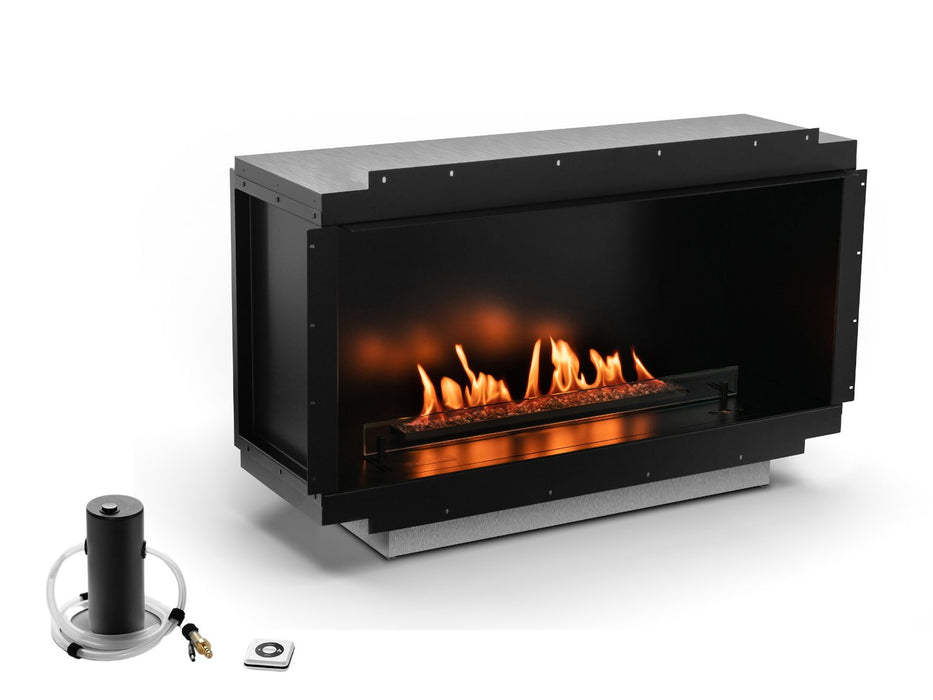 Planika Neo - caminetto da incassare con bruciatore automatico