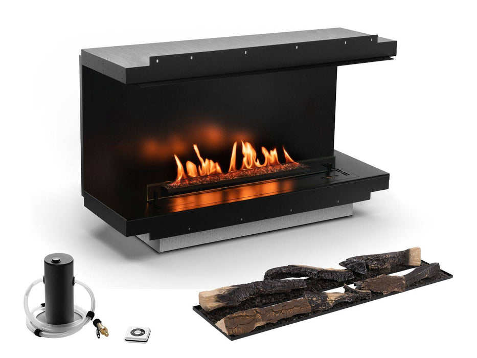 Planika Neo - caminetto da incassare con bruciatore automatico