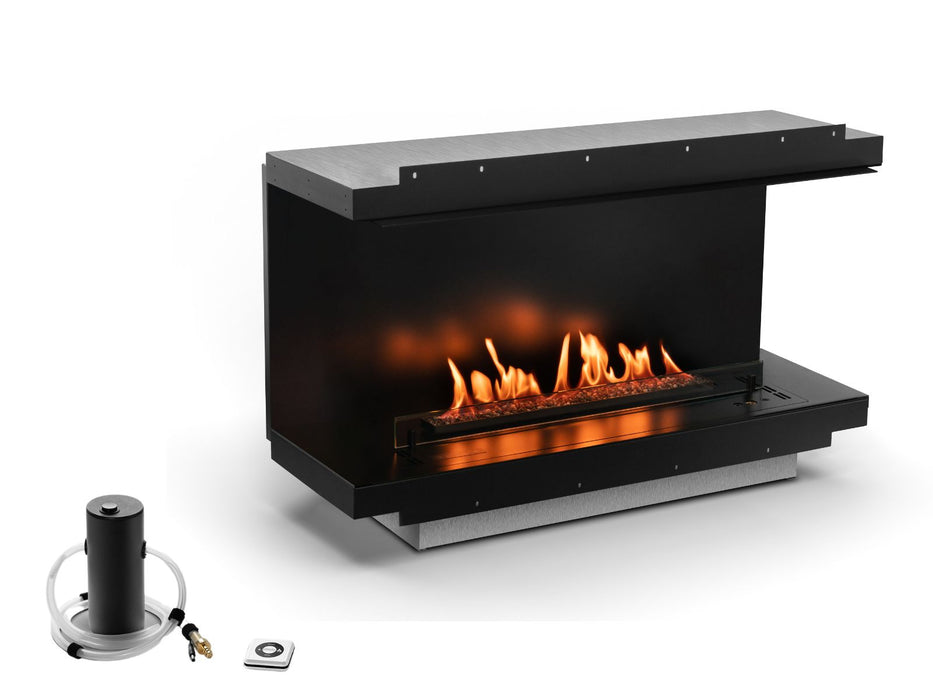 Planika Neo - caminetto da incassare con bruciatore automatico