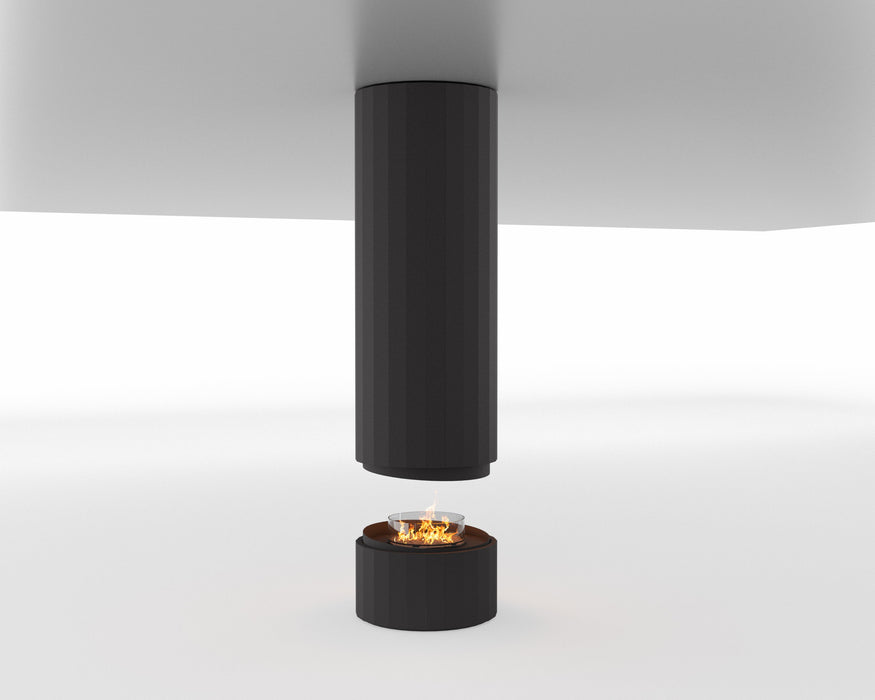 Planika Pillar - caminetto a bioetanolo con bruciatore automatico