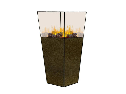 The Flame Vase - Vaso con bruciatore, effetto fiamme fredde, ad acqua nebulizzata - Efesto Home