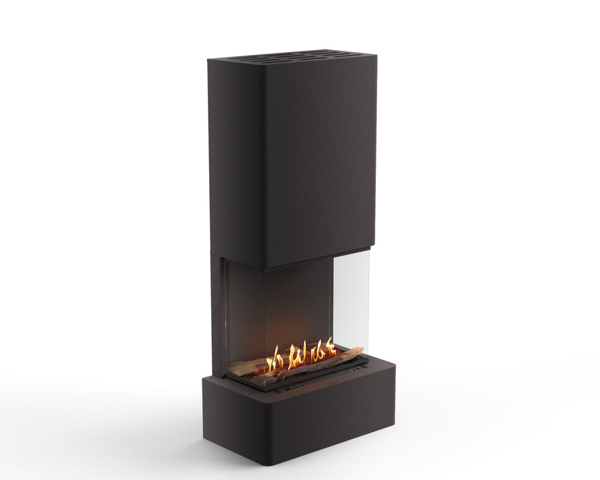 Planika Vertical - caminetto a bioetanolo da terra con bruciatore automatico
