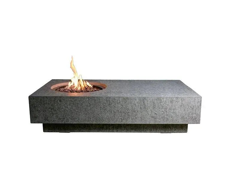 Elementi Metropolis tavolo con braciere a fuoco gas - Efesto Home
