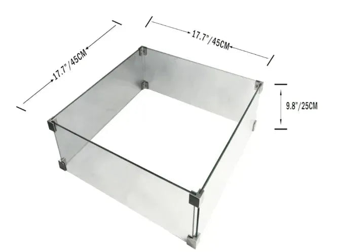 Elementi Paravento quadrato 56 x 56 cm - Efesto Home