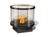 The Flame Drum  - caminetto quadrato da incasso ad acqua nebulizzata - Efesto Home