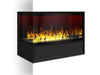 The Flame HIP Angolo - caminetto da incasso angolo sinistro e destro, ad acqua nebulizzata - Efesto Home