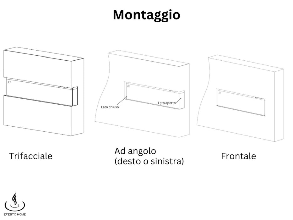 Aflamo Superb - caminetto elettrico