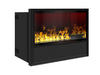 The Flame HIP Frontale - caminetto da incasso con vista frontale, ad acqua nebulizzata - Efesto Home