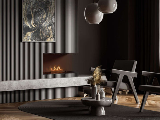 Planika Senso Fireplace - caminetto a bioetanolo da incasso con bruciatore automatico