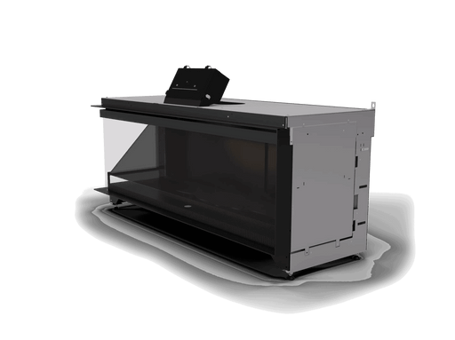 Kalfire E-one 130C S - caminetto elettrico da incasso, modello sinistro