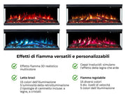 Aflamo Unique Pro - caminetto elettrico