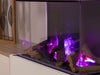 Dimplex 3 Step Multicolore - Caminetto elettrico a vapore, trifacciale