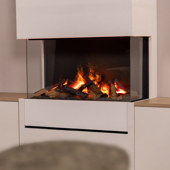 Dimplex 3 Step Multicolore - Caminetto elettrico a vapore, trifacciale