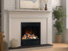 Dimplex Albany Multicolore - Caminetto elettrico a vapore da incasso con riscaldamento, modello frontale