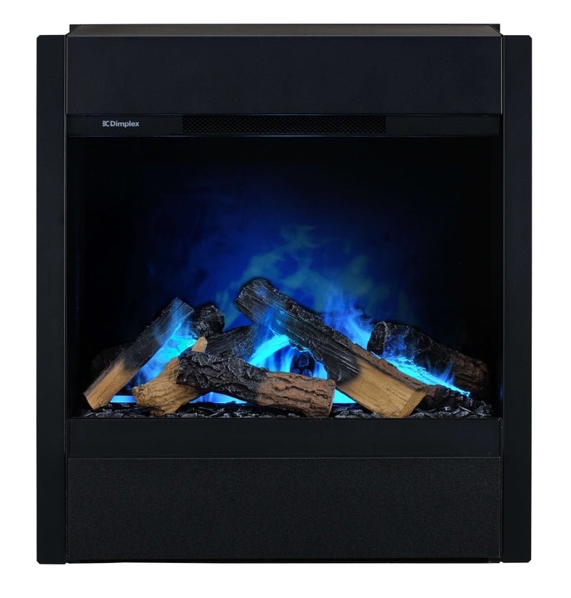 Dimplex Albany Multicolore - Caminetto elettrico a vapore da incasso con riscaldamento, modello frontale