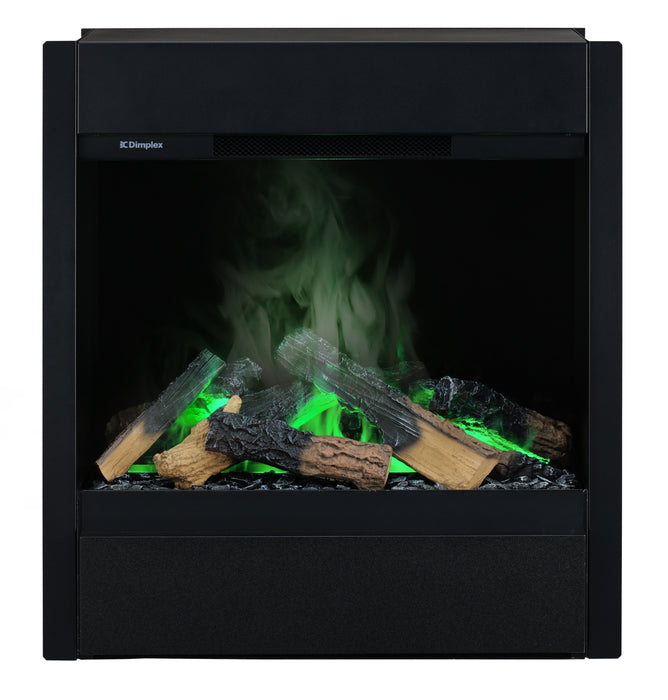 Dimplex Albany Multicolore - Caminetto elettrico a vapore da incasso con riscaldamento, modello frontale