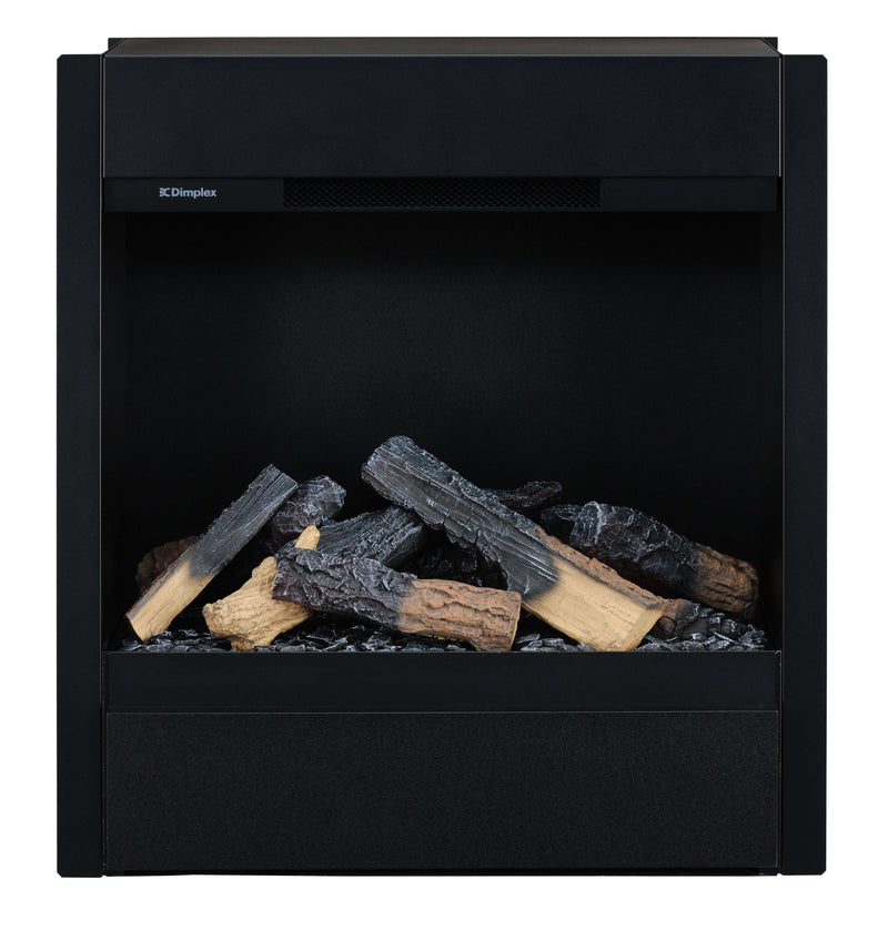 Dimplex Albany Multicolore - Caminetto elettrico a vapore da incasso con riscaldamento, modello frontale