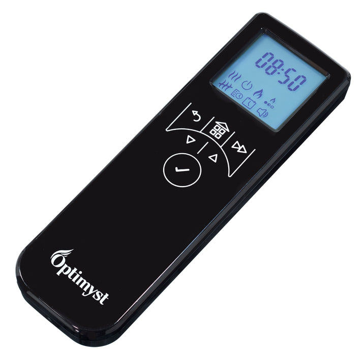 Dimplex Albany Multicolore - Caminetto elettrico a vapore da incasso con riscaldamento, modello frontale