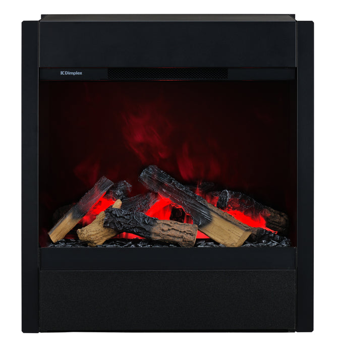 Dimplex Albany Multicolore - Caminetto elettrico a vapore da incasso con riscaldamento, modello frontale