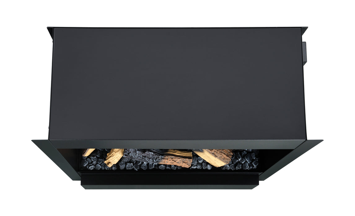 Dimplex Albany Multicolore - Caminetto elettrico a vapore da incasso con riscaldamento, modello frontale