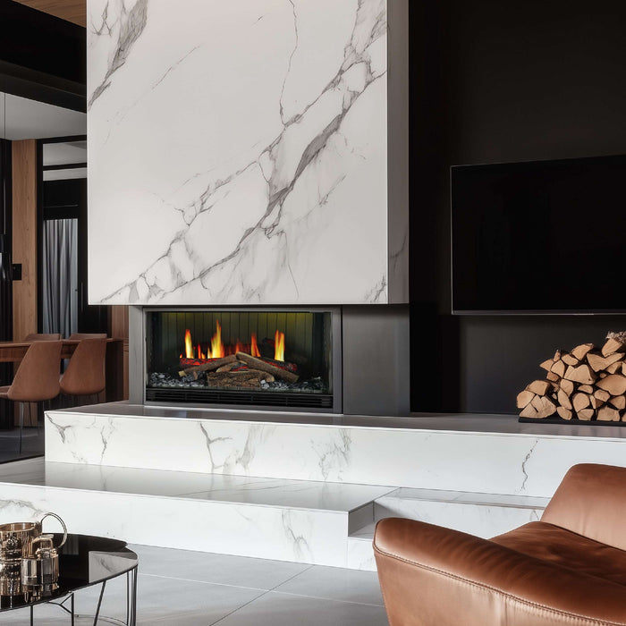 Dimplex Vista - camino elettrico da incasso, vista frontale