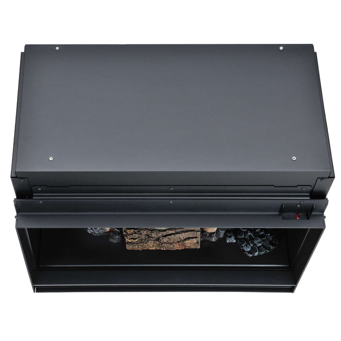 Dimplex Vista - camino elettrico da incasso, vista frontale