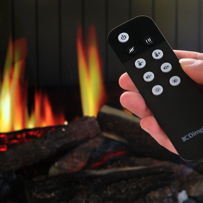 Dimplex Vista - camino elettrico da incasso, vista frontale