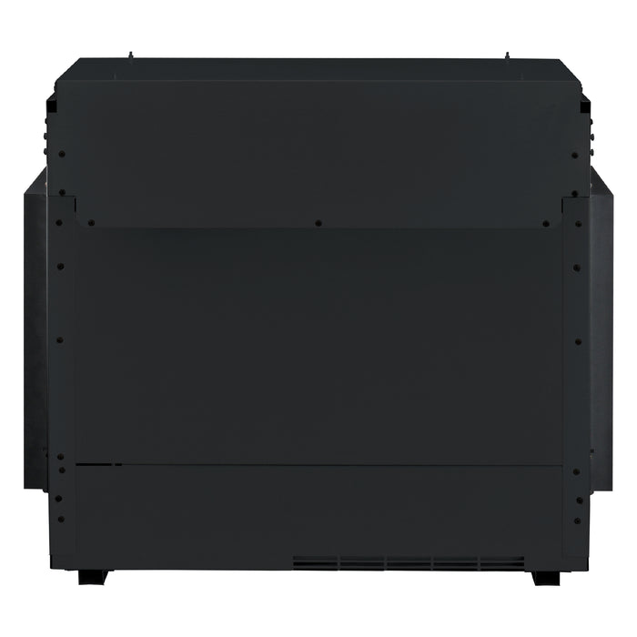 Dimplex Vista - camino elettrico da incasso, vista trifacciale