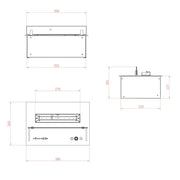 Planika Senso Burner - bruciatore automatico a bioetanolo - Efesto Home
