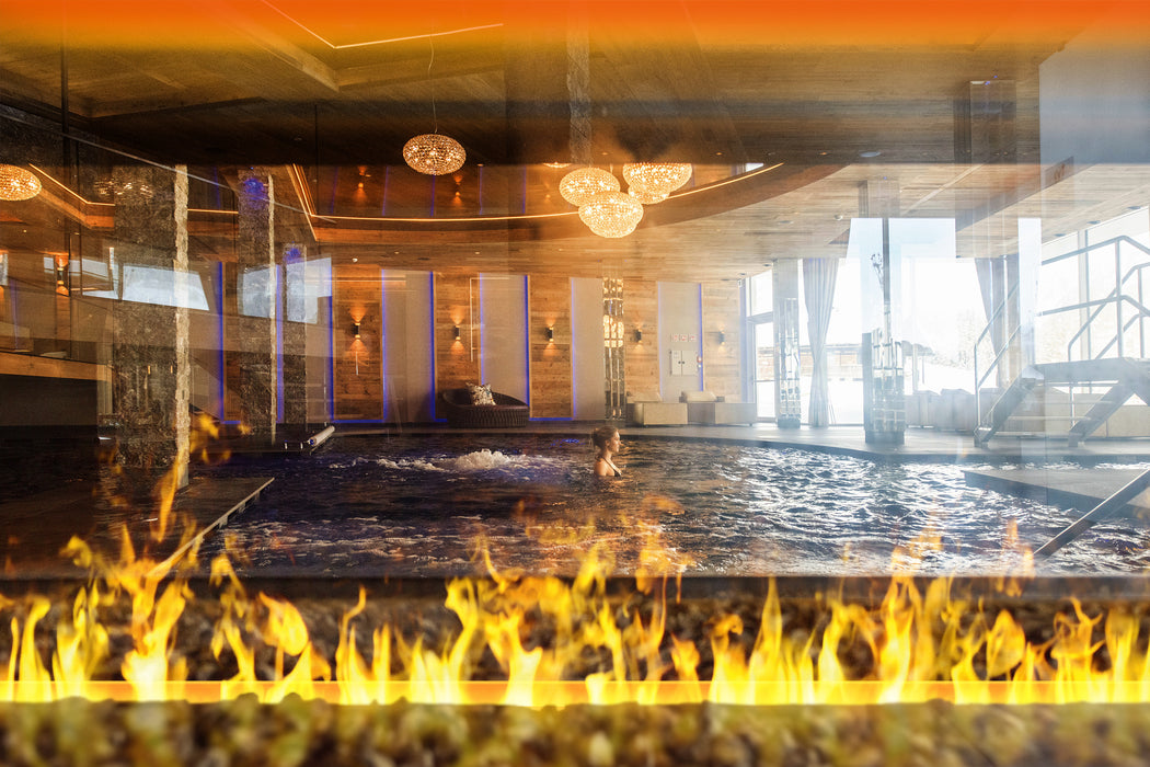 The Flame Fuoco Endless - bruciatore, effetto fiamme fredde senza limite, ad acqua nebulizzata