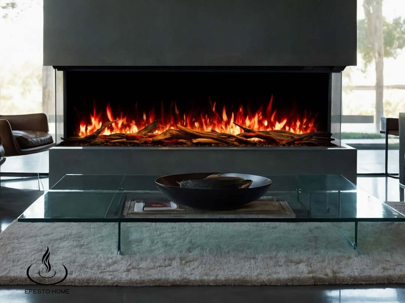 Aflamo Superb 3D - caminetto elettrico da incasso