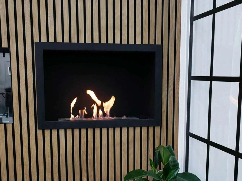 Efesto Frontale - Caminetto a bioetanolo con vista frontale, lunghezza 60 cm - Efesto Home