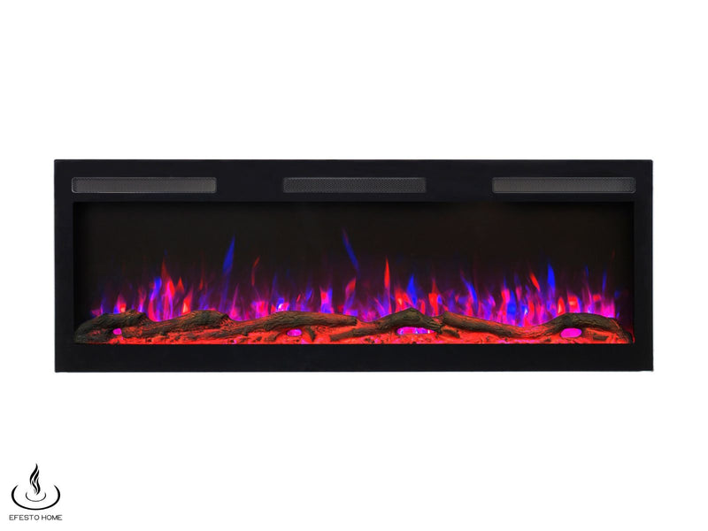 Aflamo Majestic Pro - caminetto elettrico, vista frontale
