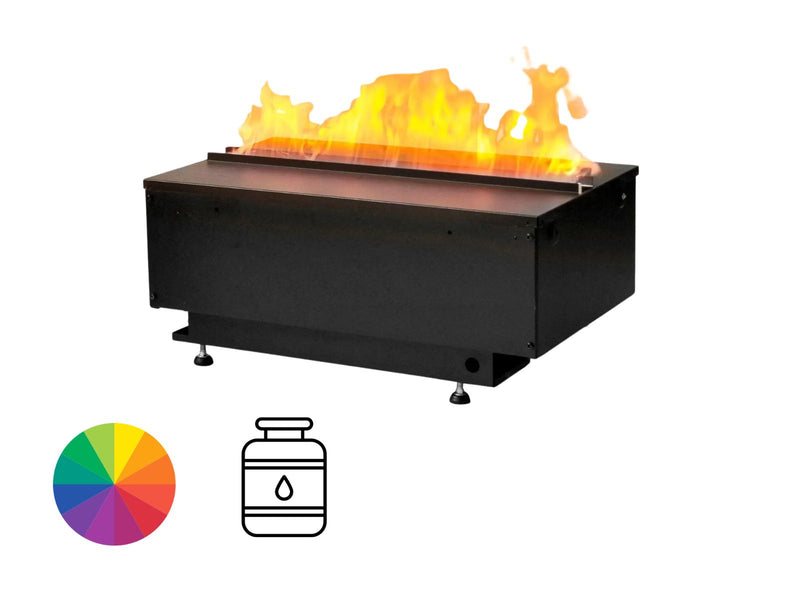 Cassette 500 Multicolor - electric water fireplace